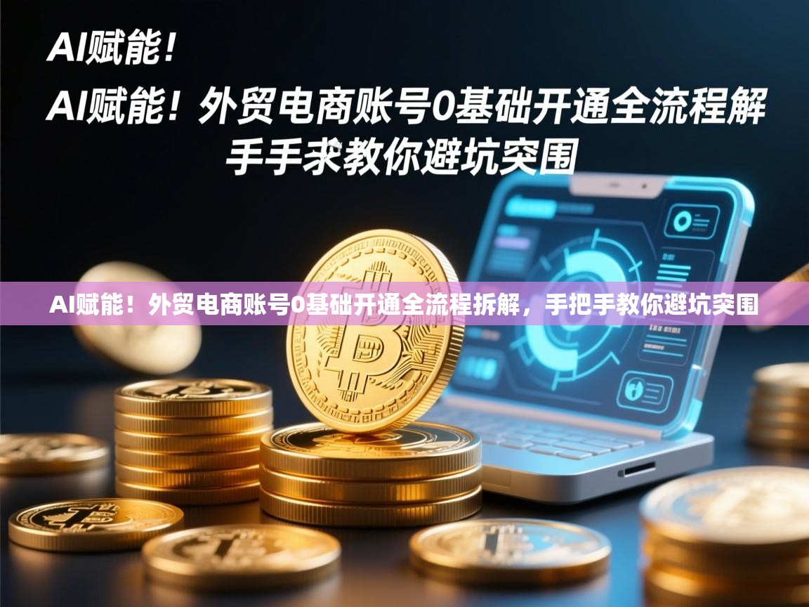 AI赋能！外贸电商账号0基础开通全流程拆解，手把手教你避坑突围