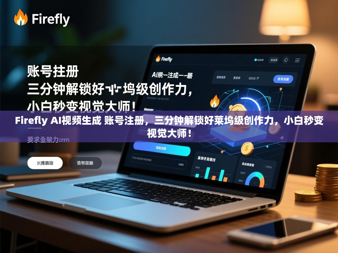 Firefly AI视频生成 账号注册，三分钟解锁好莱坞级创作力，小白秒变视觉大师！