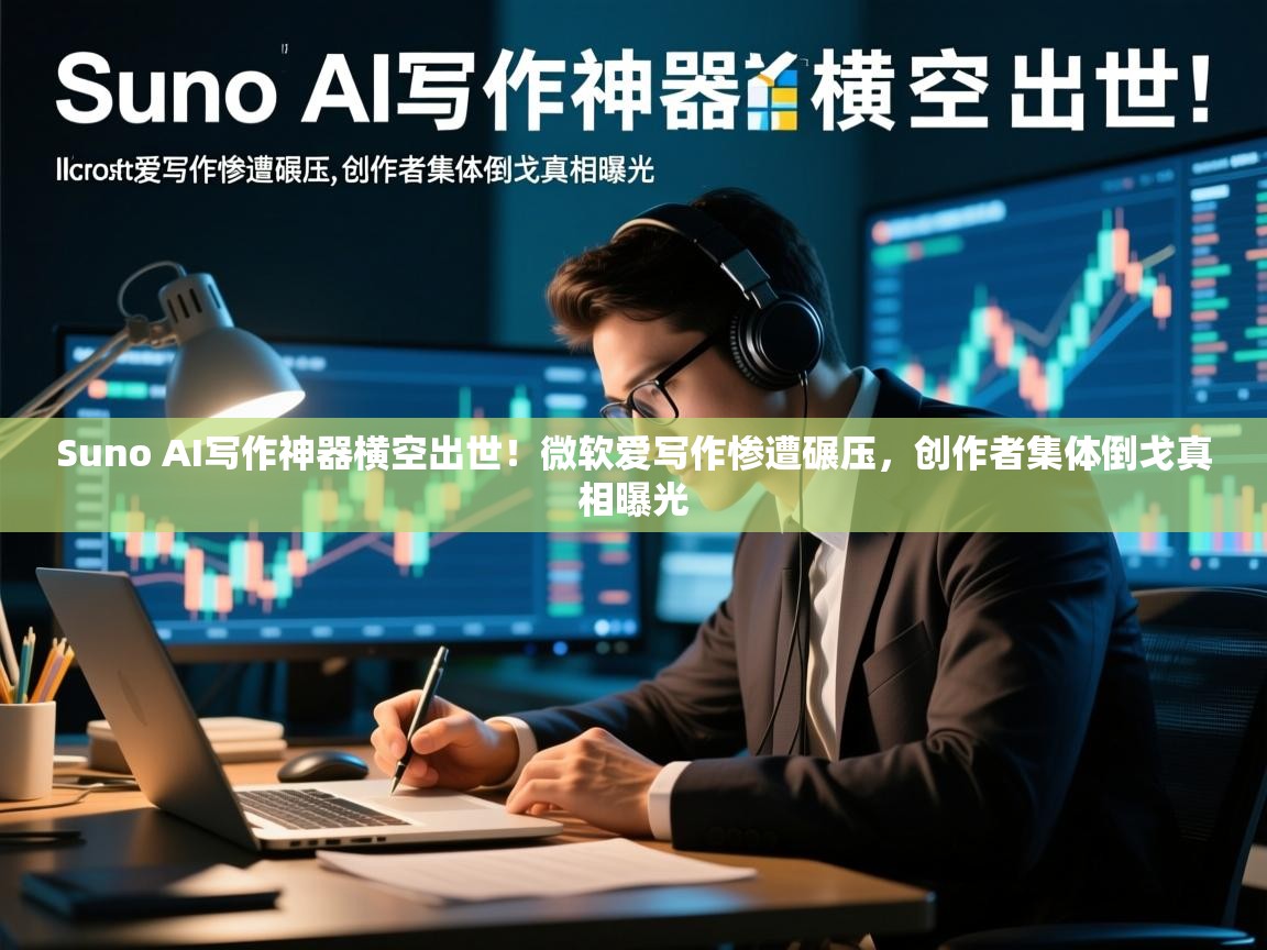 Suno AI写作神器横空出世！微软爱写作惨遭碾压，创作者集体倒戈真相曝光