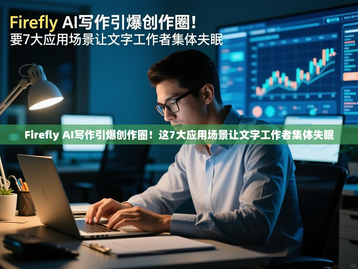 Firefly AI写作引爆创作圈！这7大应用场景让文字工作者集体失眠
