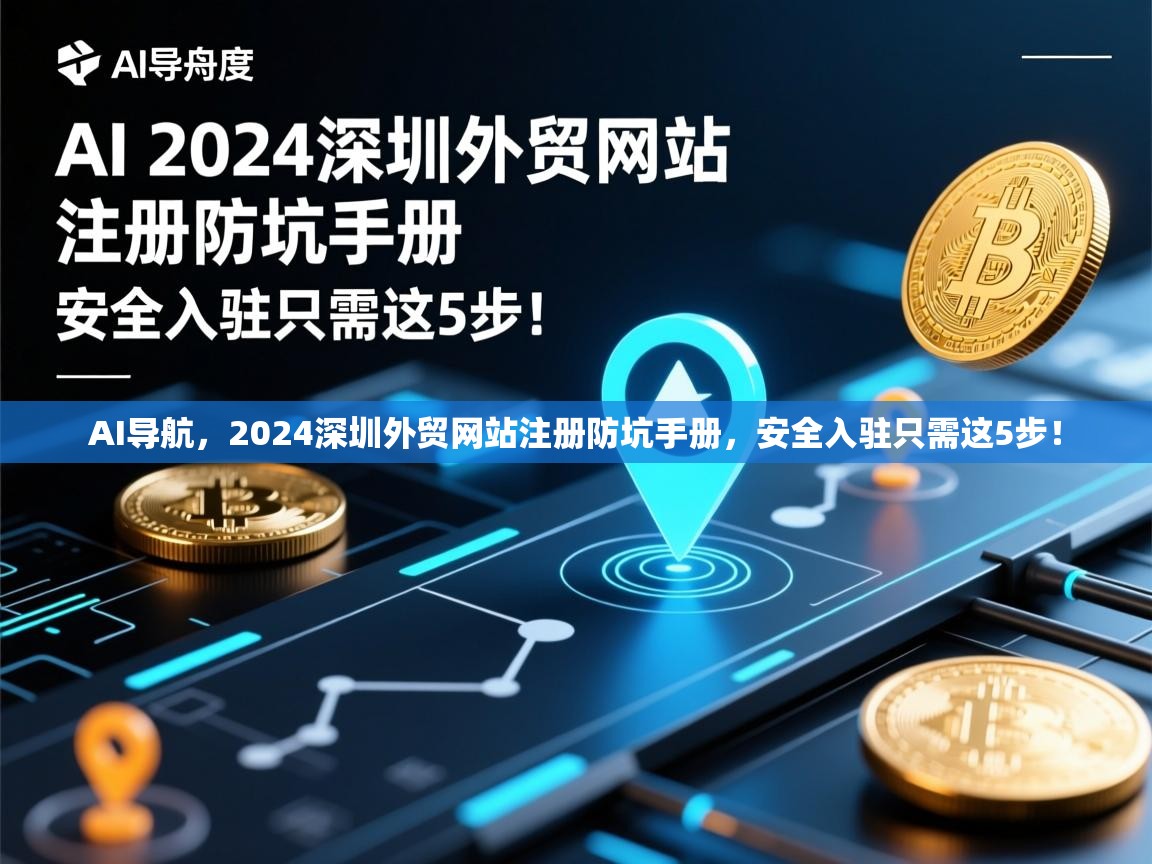 AI导航，2024深圳外贸网站注册防坑手册，安全入驻只需这5步！