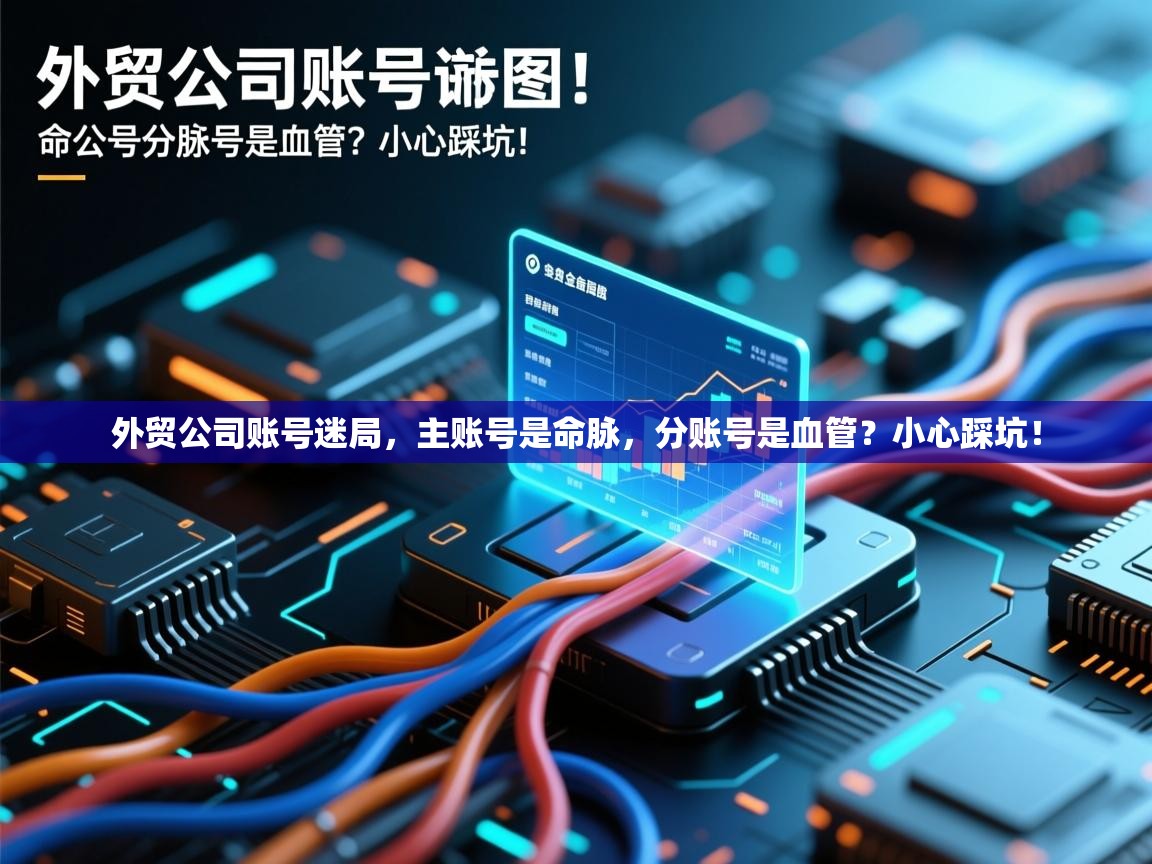 外贸公司账号迷局，主账号是命脉，分账号是血管？小心踩坑！
