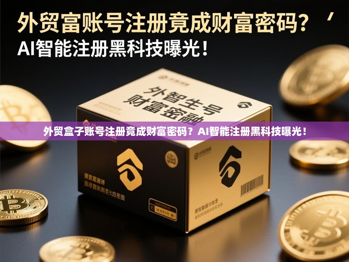 外贸盒子账号注册竟成财富密码？AI智能注册黑科技曝光！