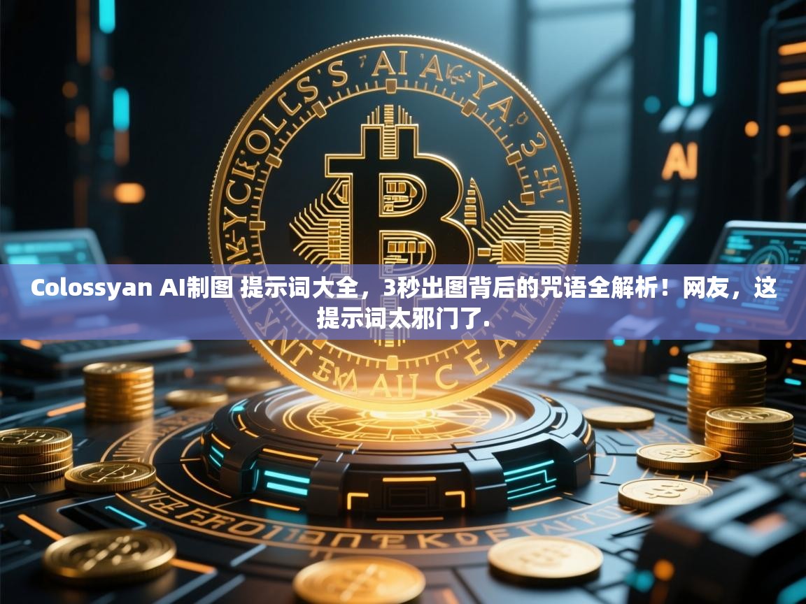 Colossyan AI制图 提示词大全，3秒出图背后的咒语全解析！网友，这提示词太邪门了.
