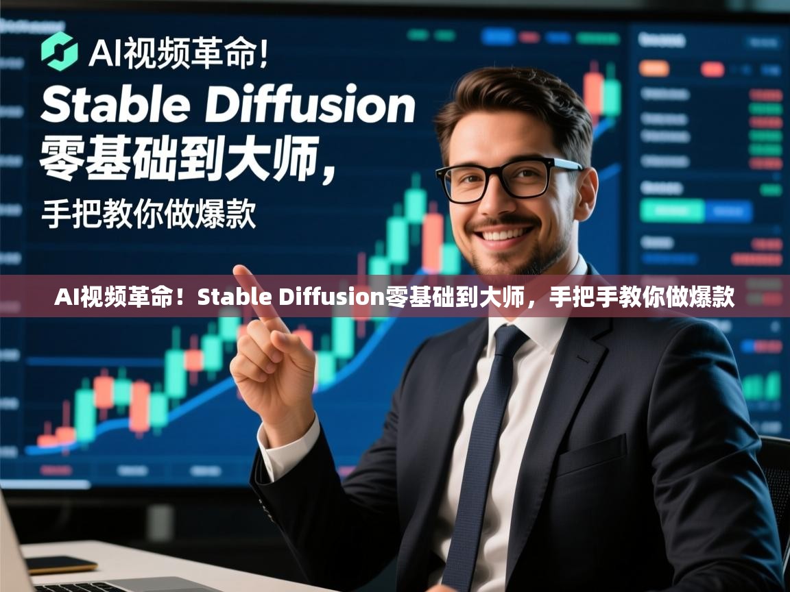 AI视频革命！Stable Diffusion零基础到大师，手把手教你做爆款