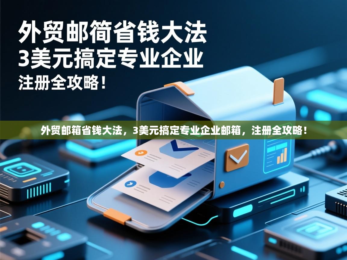 外贸邮箱省钱大法，3美元搞定专业企业邮箱，注册全攻略！