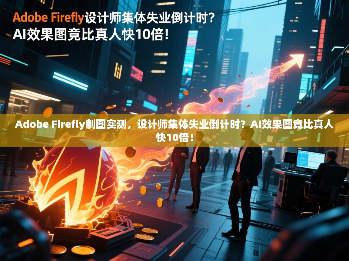 Adobe Firefly制图实测，设计师集体失业倒计时？AI效果图竟比真人快10倍！