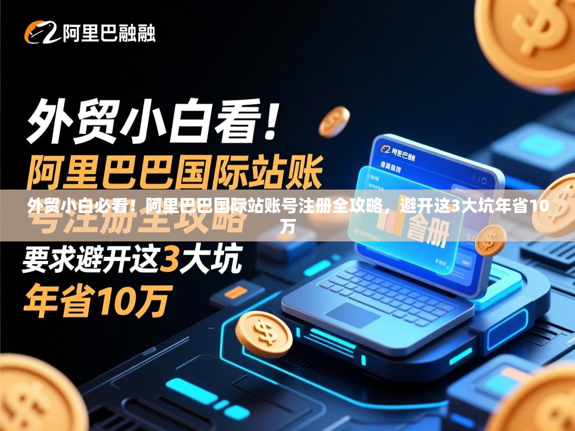 外贸小白必看！阿里巴巴国际站账号注册全攻略，避开这3大坑年省10万