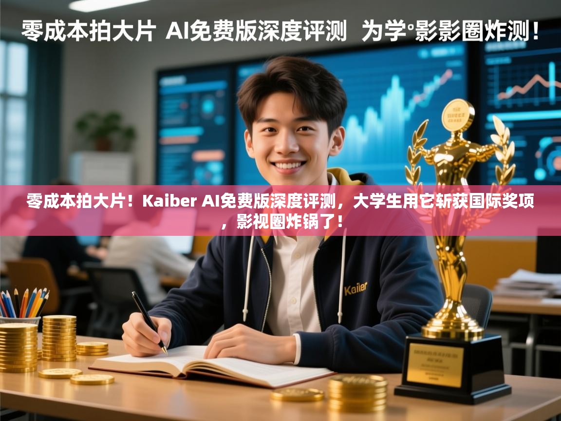 零成本拍大片！Kaiber AI免费版深度评测，大学生用它斩获国际奖项，影视圈炸锅了！