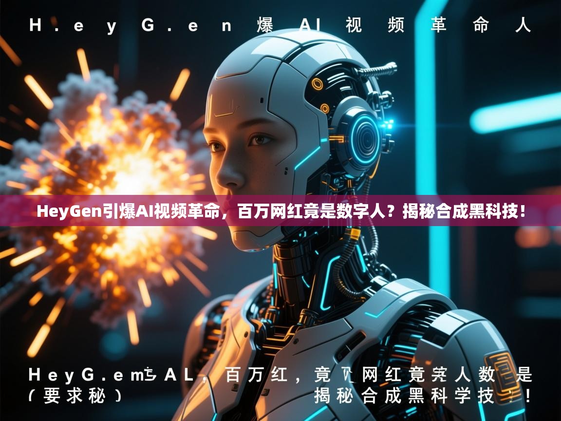 HeyGen引爆AI视频革命，百万网红竟是数字人？揭秘合成黑科技！
