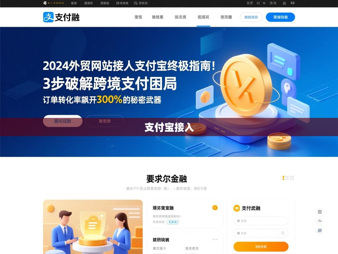 2024外贸网站接入支付宝终极指南！3步破解跨境支付困局，订单转化率飙升300%的秘密武器