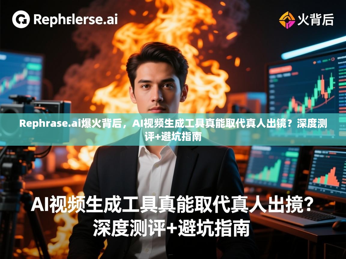 Rephrase.ai爆火背后，AI视频生成工具真能取代真人出镜？深度测评+避坑指南