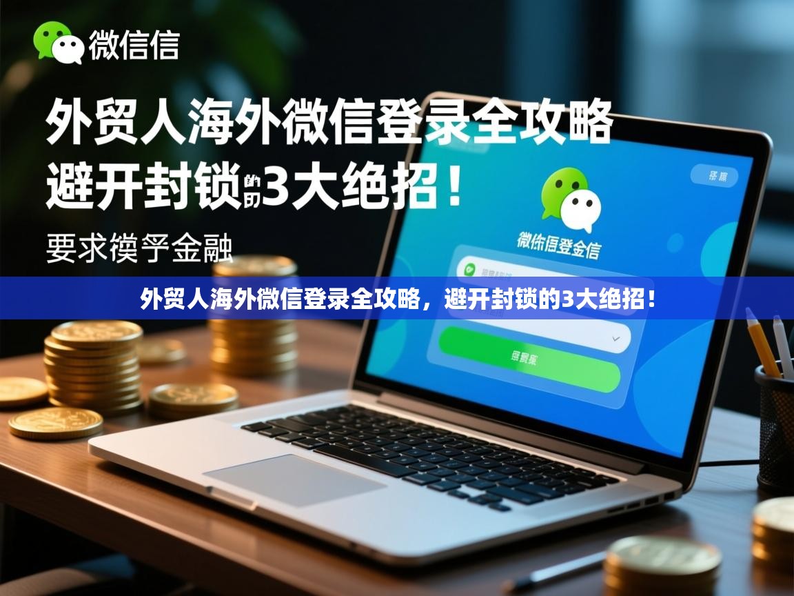 外贸人海外微信登录全攻略，避开封锁的3大绝招！