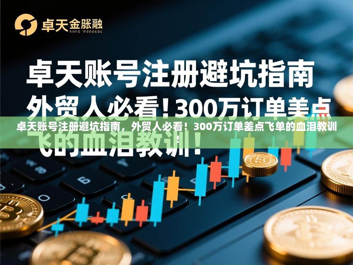 卓天账号注册避坑指南，外贸人必看！300万订单差点飞单的血泪教训！