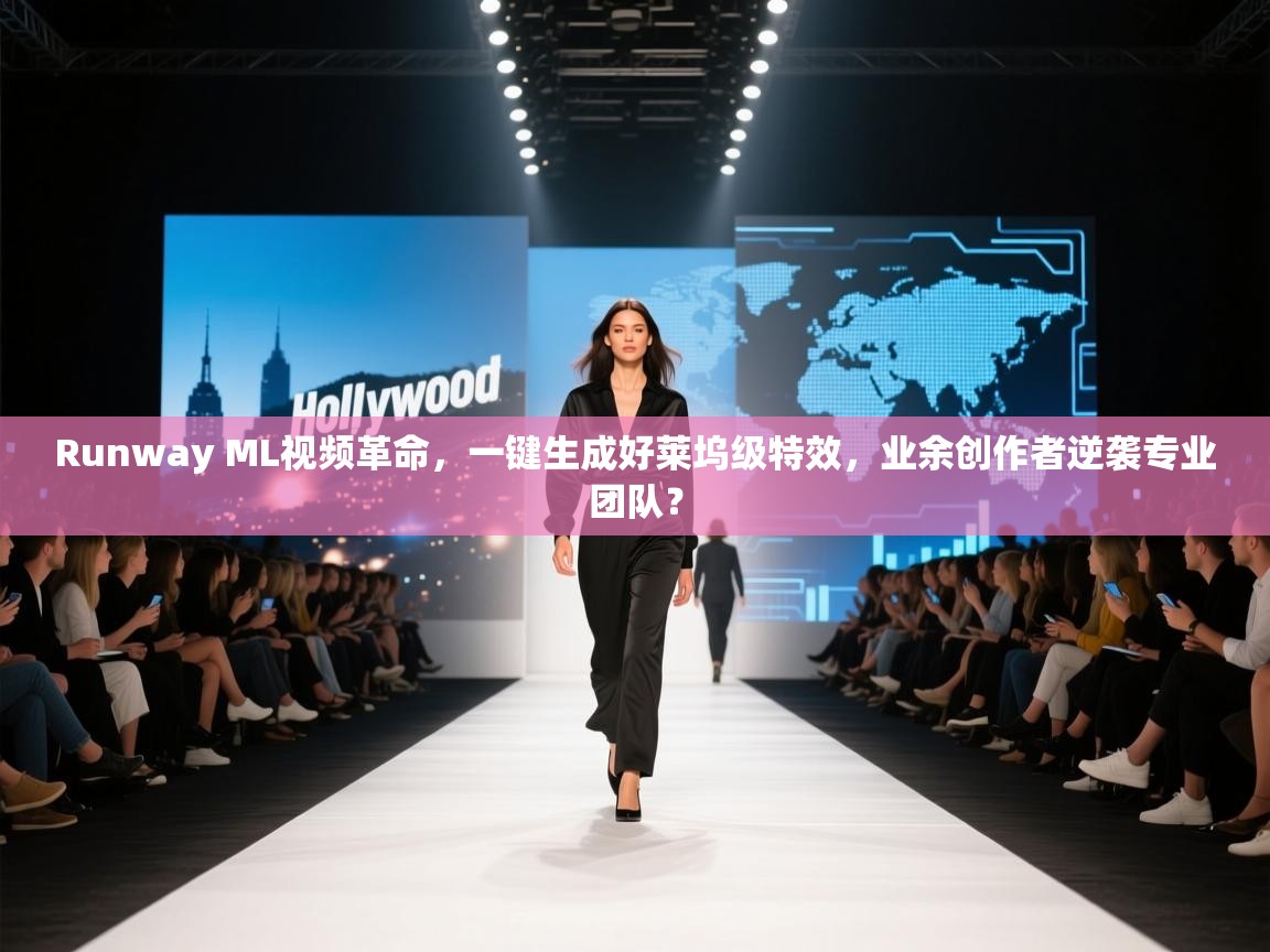 Runway ML视频革命，一键生成好莱坞级特效，业余创作者逆袭专业团队？