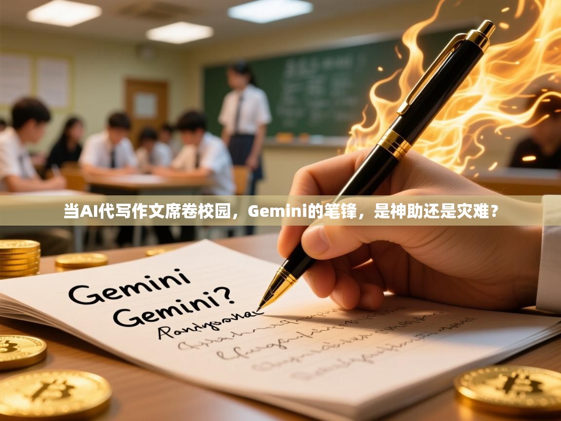 当AI代写作文席卷校园，Gemini的笔锋，是神助还是灾难？