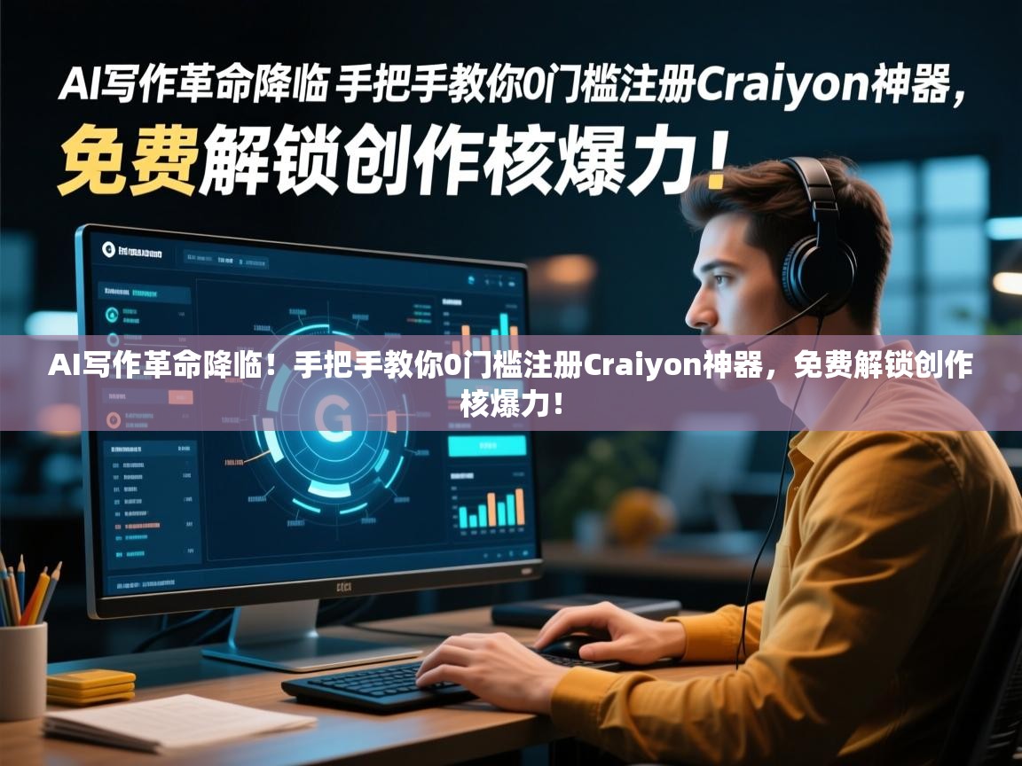 AI写作革命降临！手把手教你0门槛注册Craiyon神器，免费解锁创作核爆力！