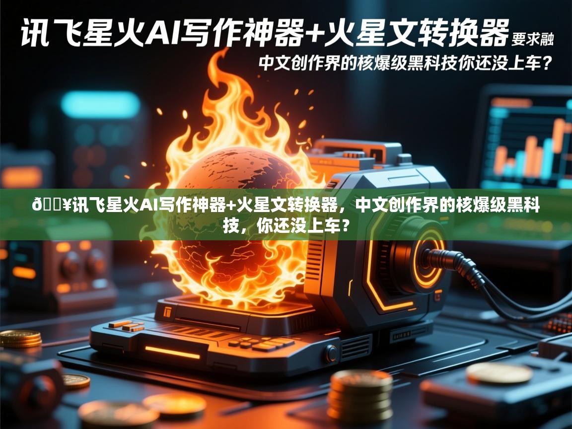 🔥讯飞星火AI写作神器+火星文转换器，中文创作界的核爆级黑科技，你还没上车？