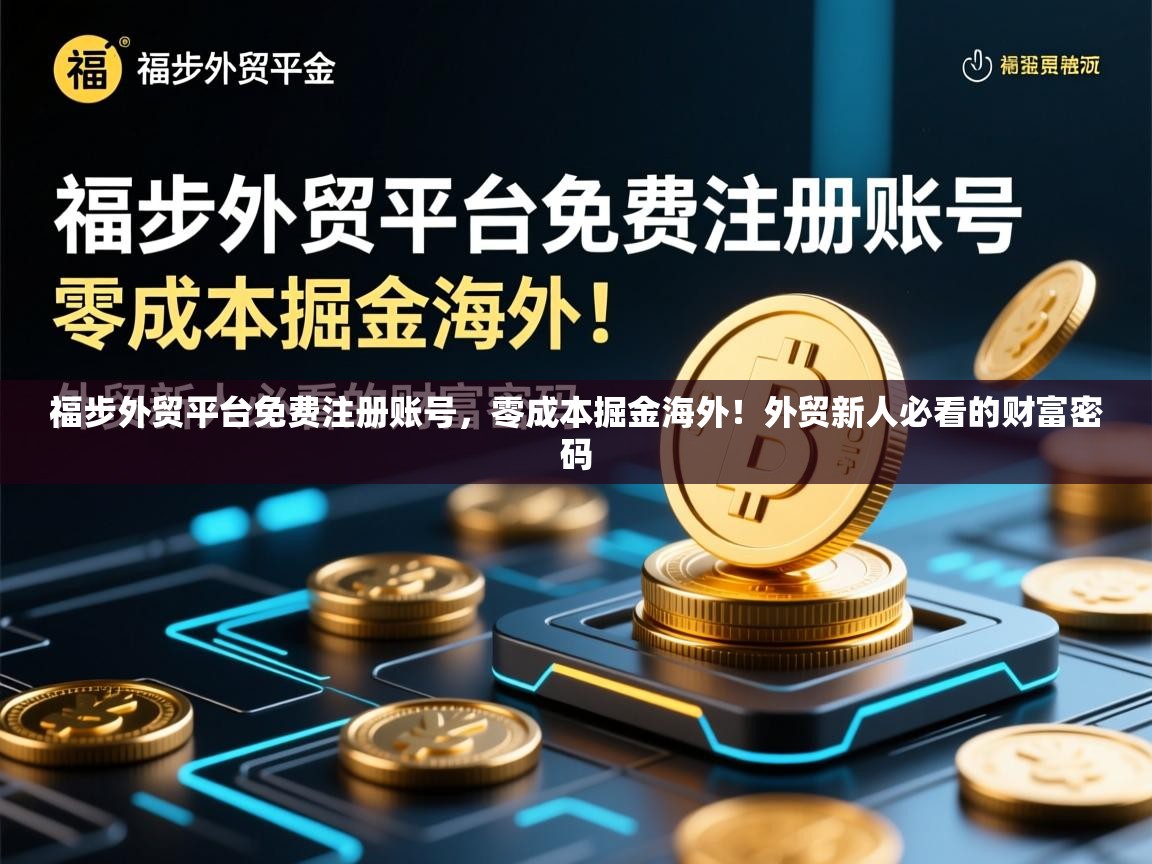 福步外贸平台免费注册账号，零成本掘金海外！外贸新人必看的财富密码