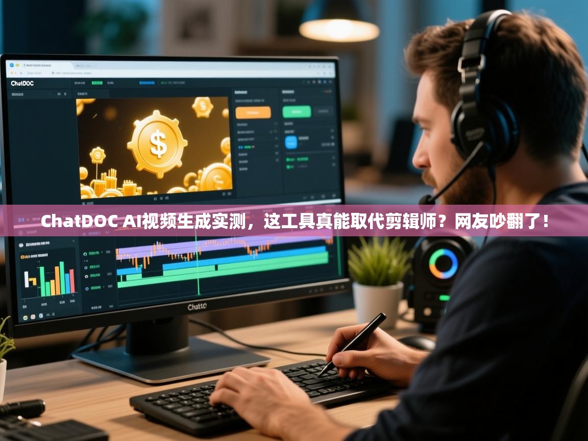 ChatDOC AI视频生成实测，这工具真能取代剪辑师？网友吵翻了！