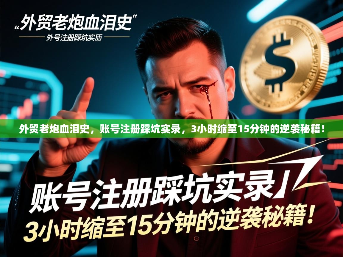 外贸老炮血泪史，账号注册踩坑实录，3小时缩至15分钟的逆袭秘籍！
