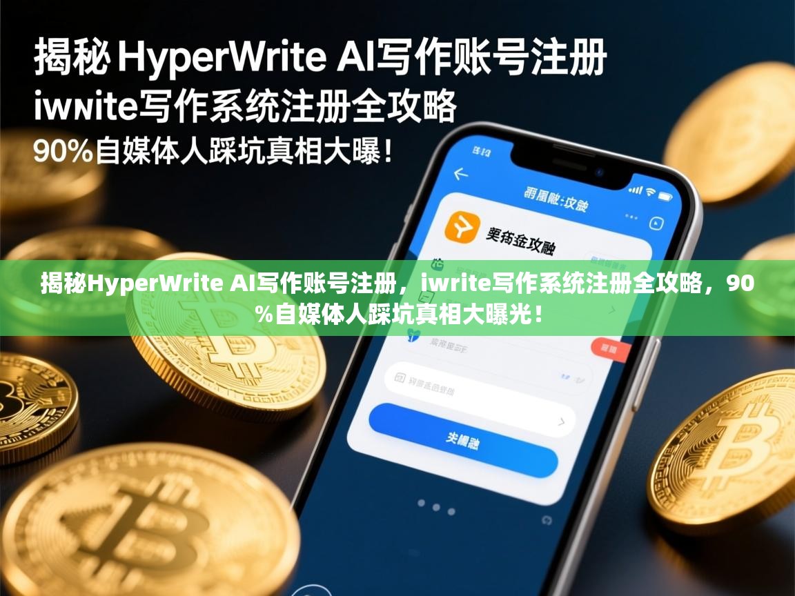揭秘HyperWrite AI写作账号注册，iwrite写作系统注册全攻略，90%自媒体人踩坑真相大曝光！