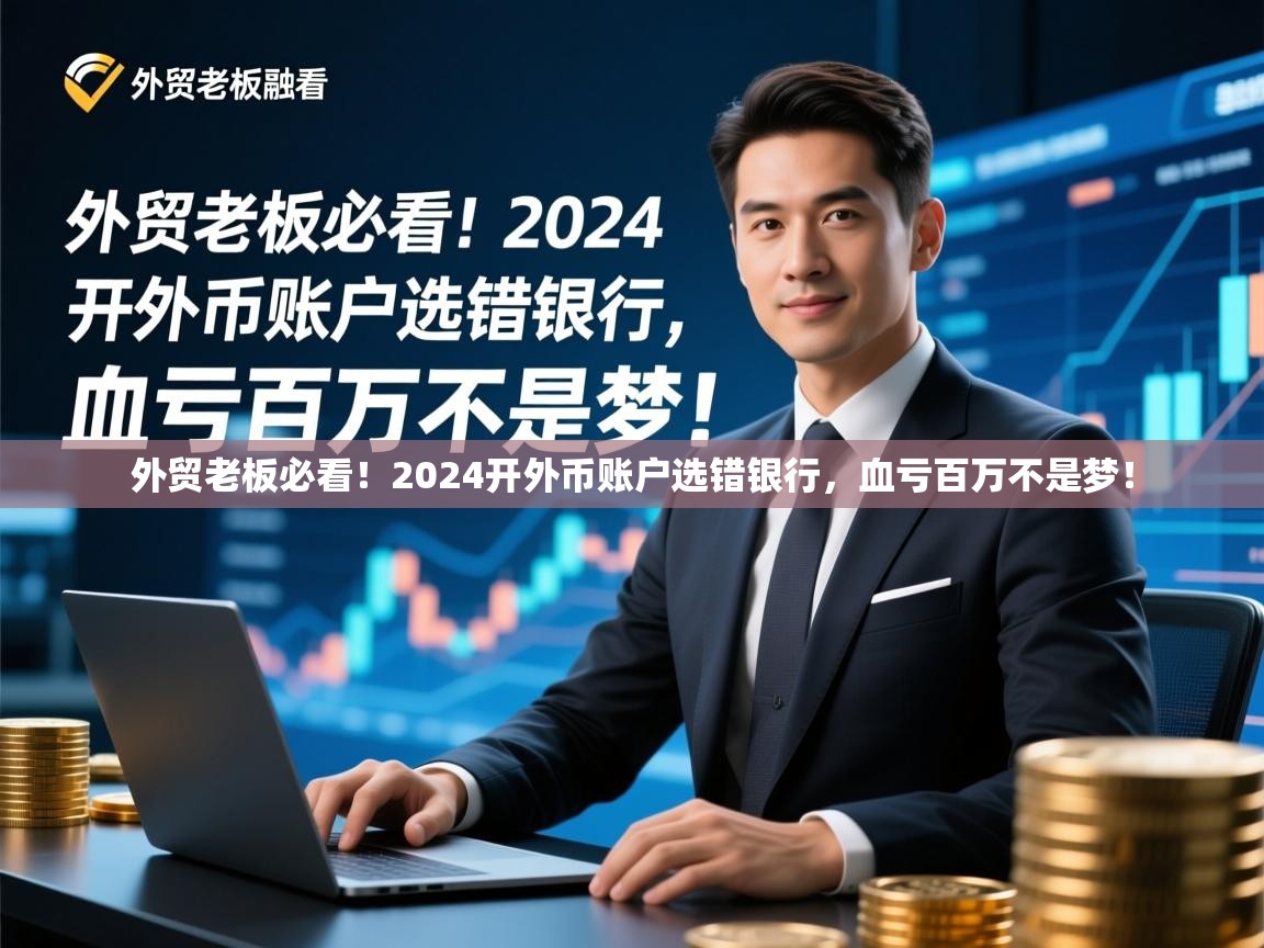外贸老板必看！2024开外币账户选错银行，血亏百万不是梦！
