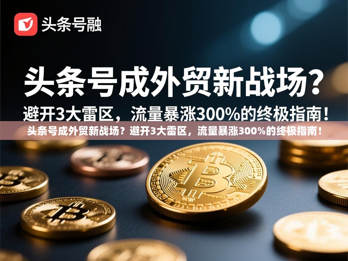 头条号成外贸新战场？避开3大雷区，流量暴涨300%的终极指南！