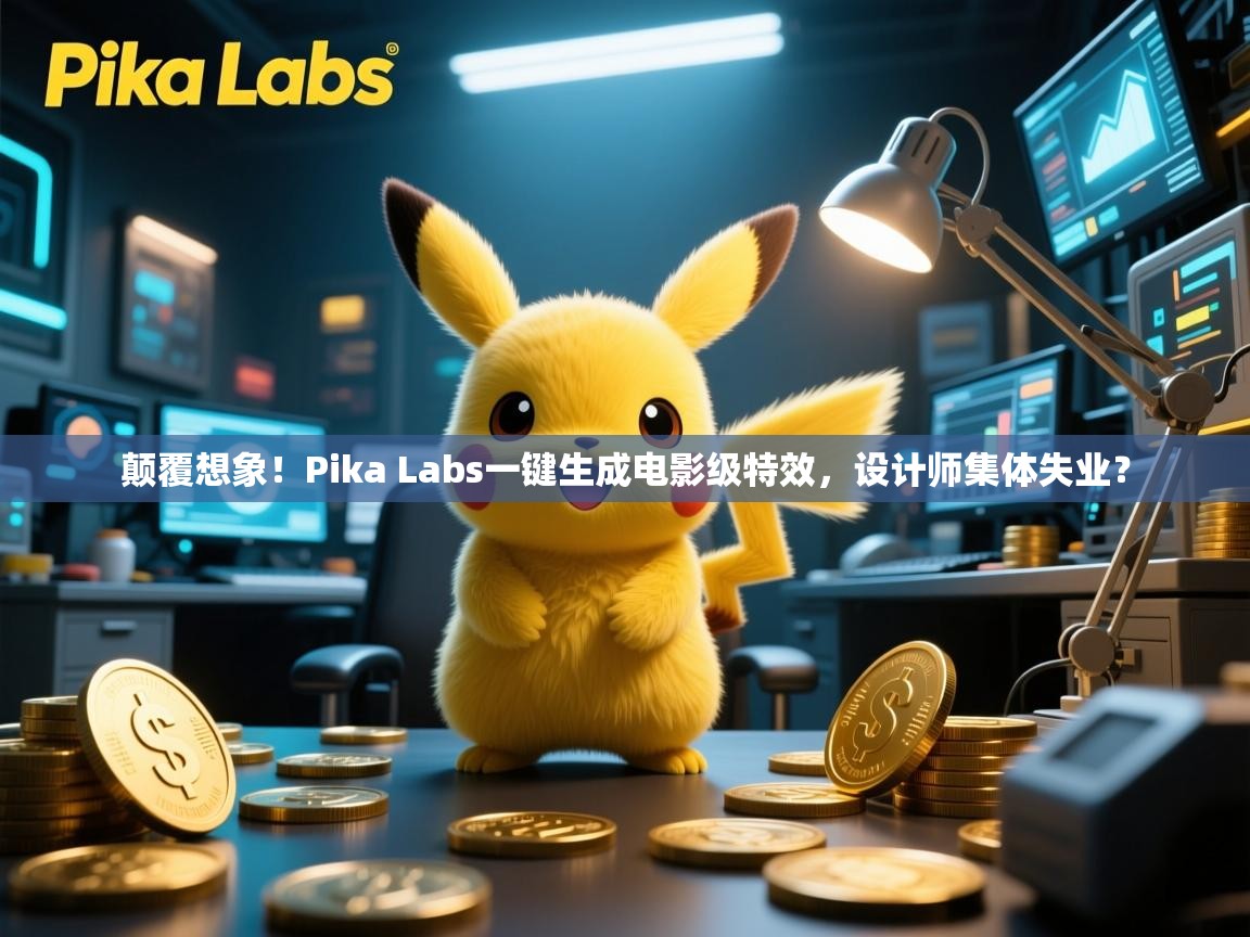 颠覆想象！Pika Labs一键生成电影级特效，设计师集体失业？