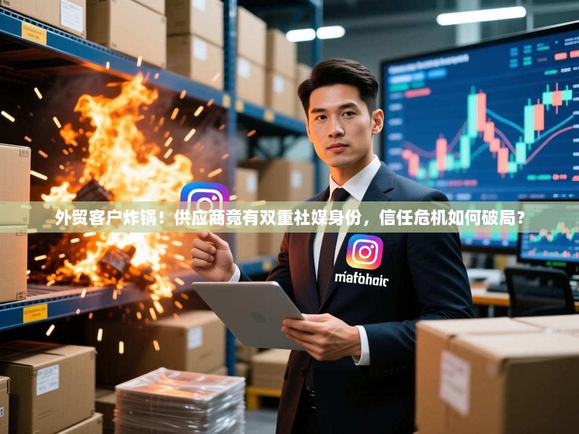 外贸客户炸锅！供应商竟有双重社媒身份，信任危机如何破局？