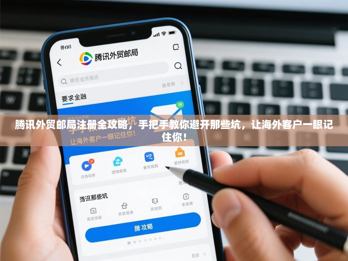 腾讯外贸邮局注册全攻略，手把手教你避开那些坑，让海外客户一眼记住你！