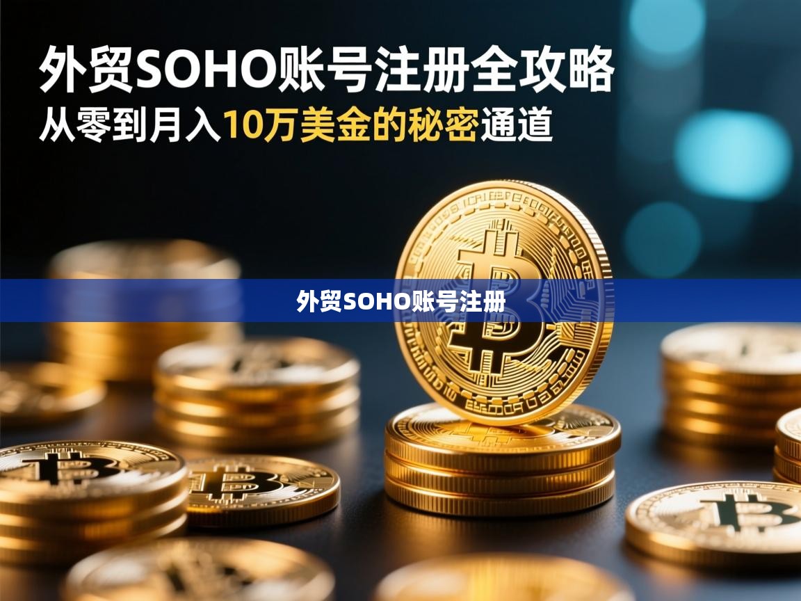 外贸SOHO账号注册全攻略，从零到月入10万美金的秘密通道