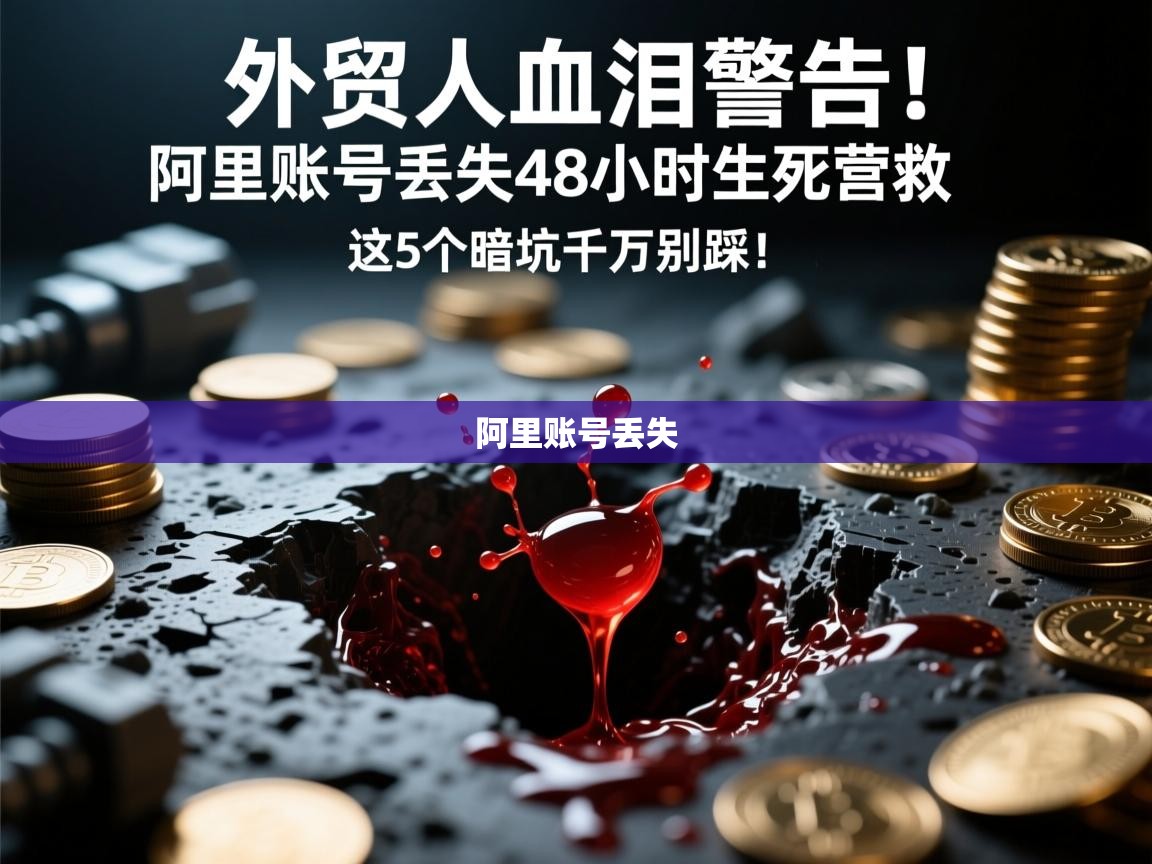 外贸人血泪警告！阿里账号丢失48小时生死营救，这5个暗坑千万别踩！