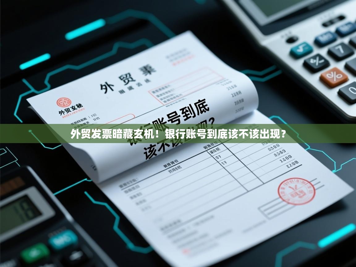 外贸发票暗藏玄机！银行账号到底该不该出现？