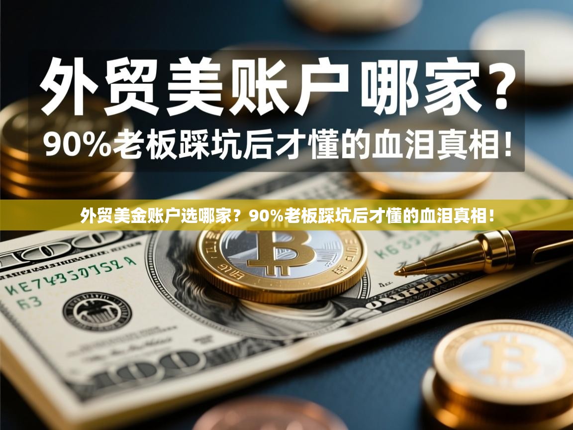外贸美金账户选哪家？90%老板踩坑后才懂的血泪真相！
