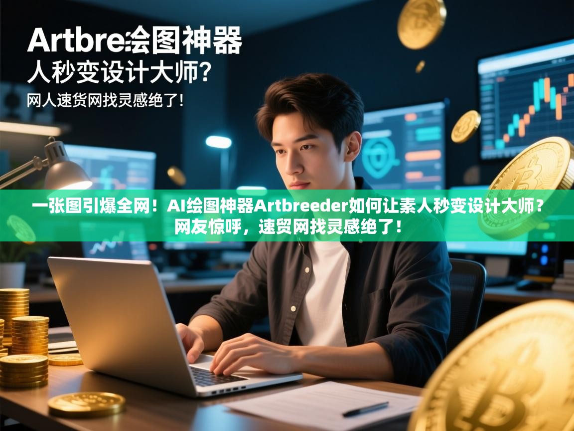 一张图引爆全网！AI绘图神器Artbreeder如何让素人秒变设计大师？网友惊呼，速贸网找灵感绝了！