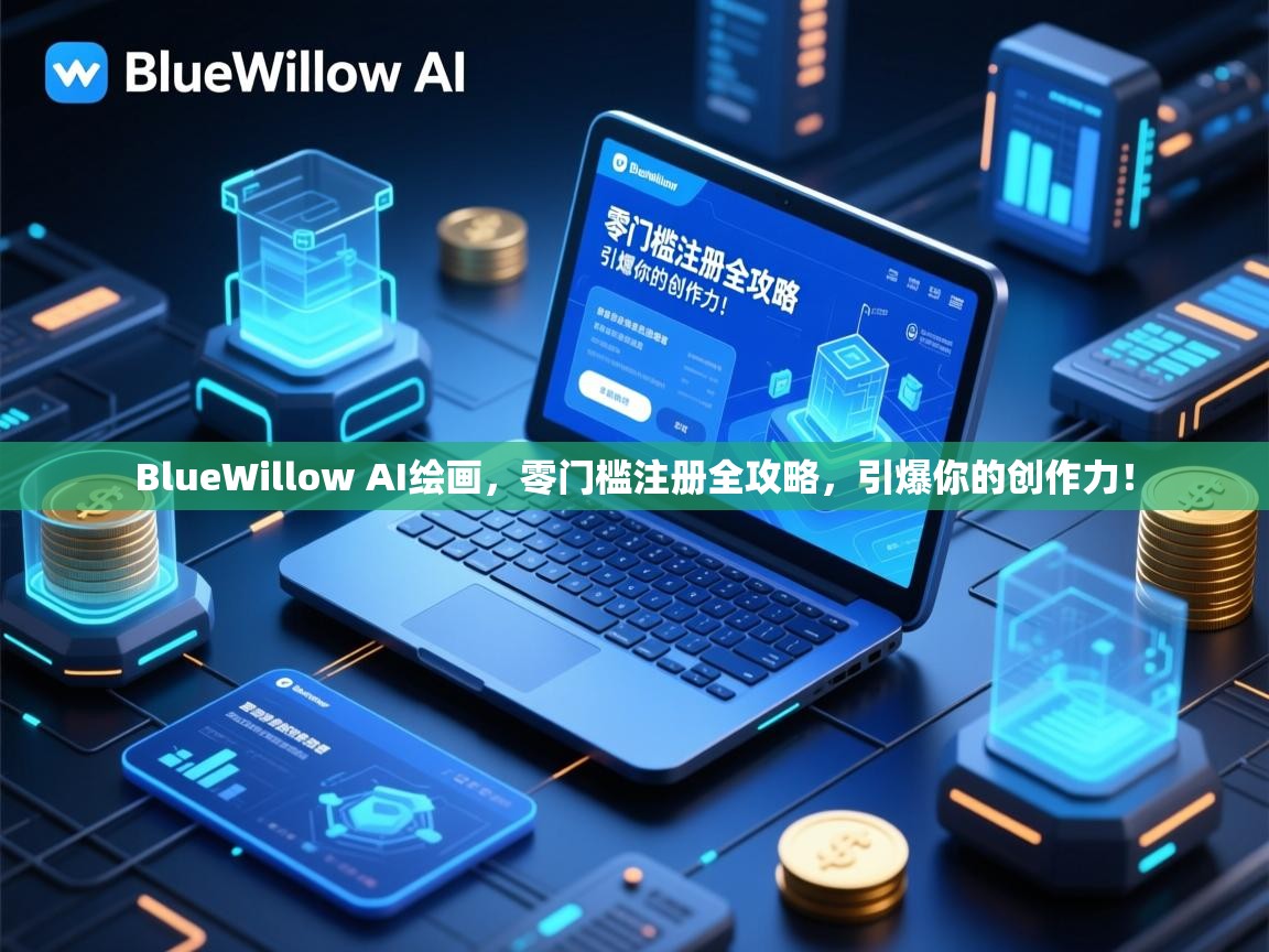 BlueWillow AI绘画，零门槛注册全攻略，引爆你的创作力！