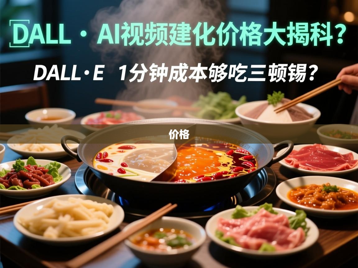 DALL·E AI视频生成价格大揭秘，1分钟成本够吃三顿火锅？