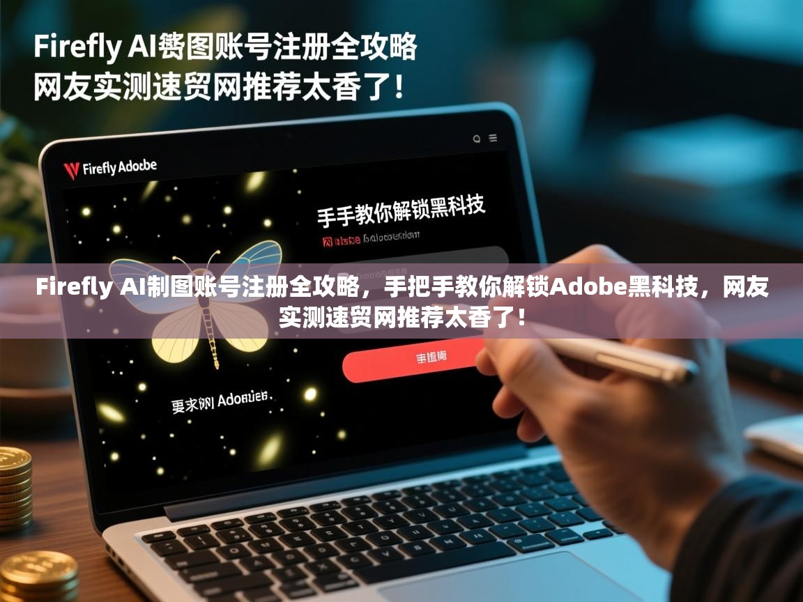 Firefly AI制图账号注册全攻略，手把手教你解锁Adobe黑科技，网友实测速贸网推荐太香了！