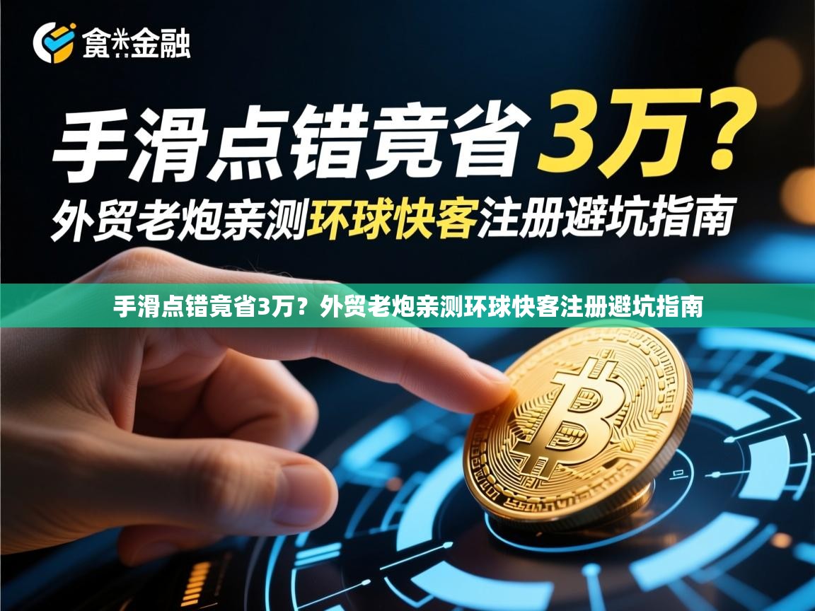 手滑点错竟省3万？外贸老炮亲测环球快客注册避坑指南