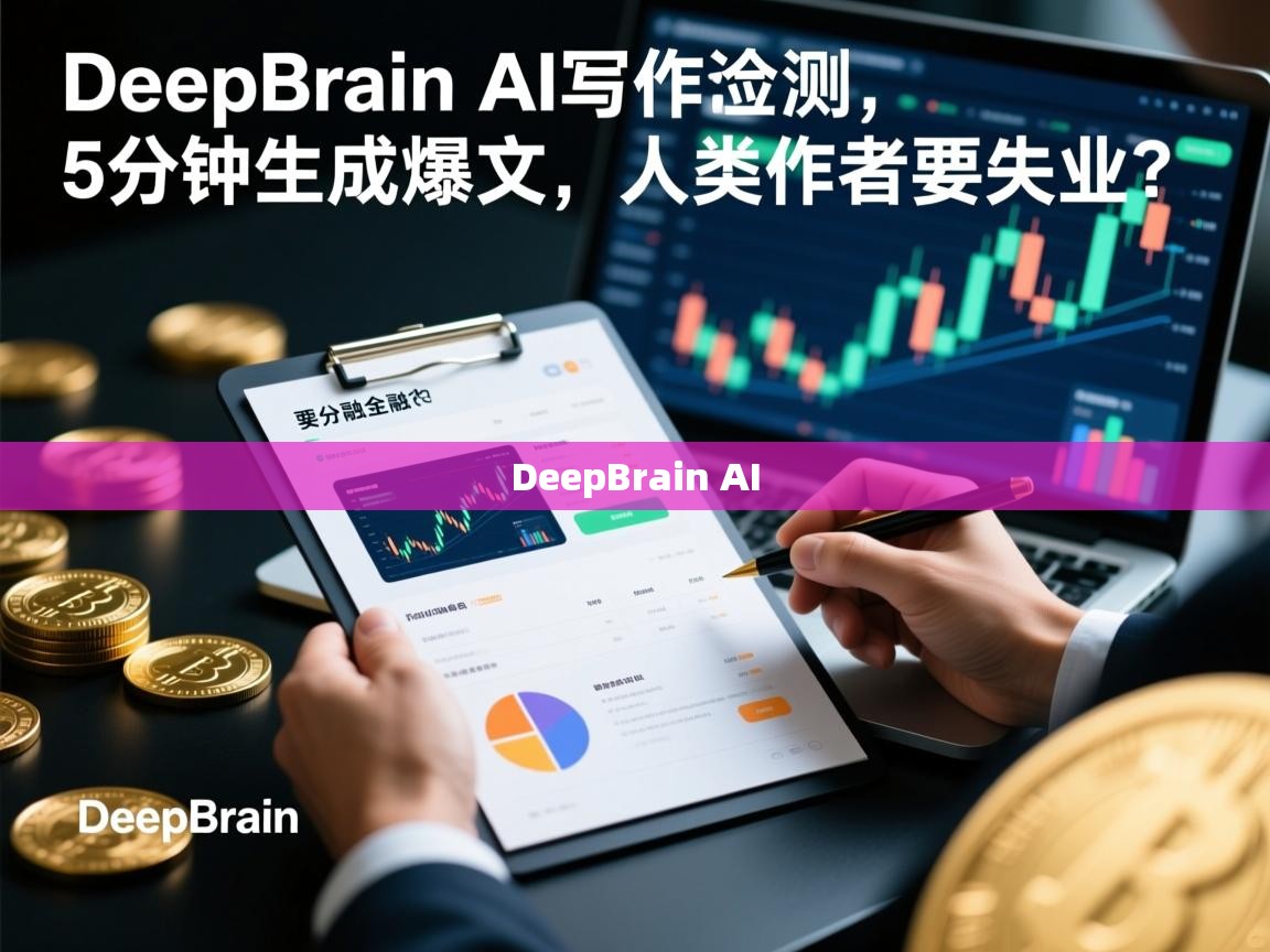DeepBrain AI写作实测，5分钟生成爆文，人类作者要失业？