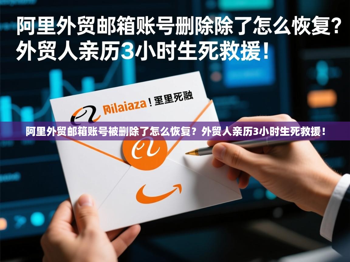 阿里外贸邮箱账号被删除了怎么恢复？外贸人亲历3小时生死救援！