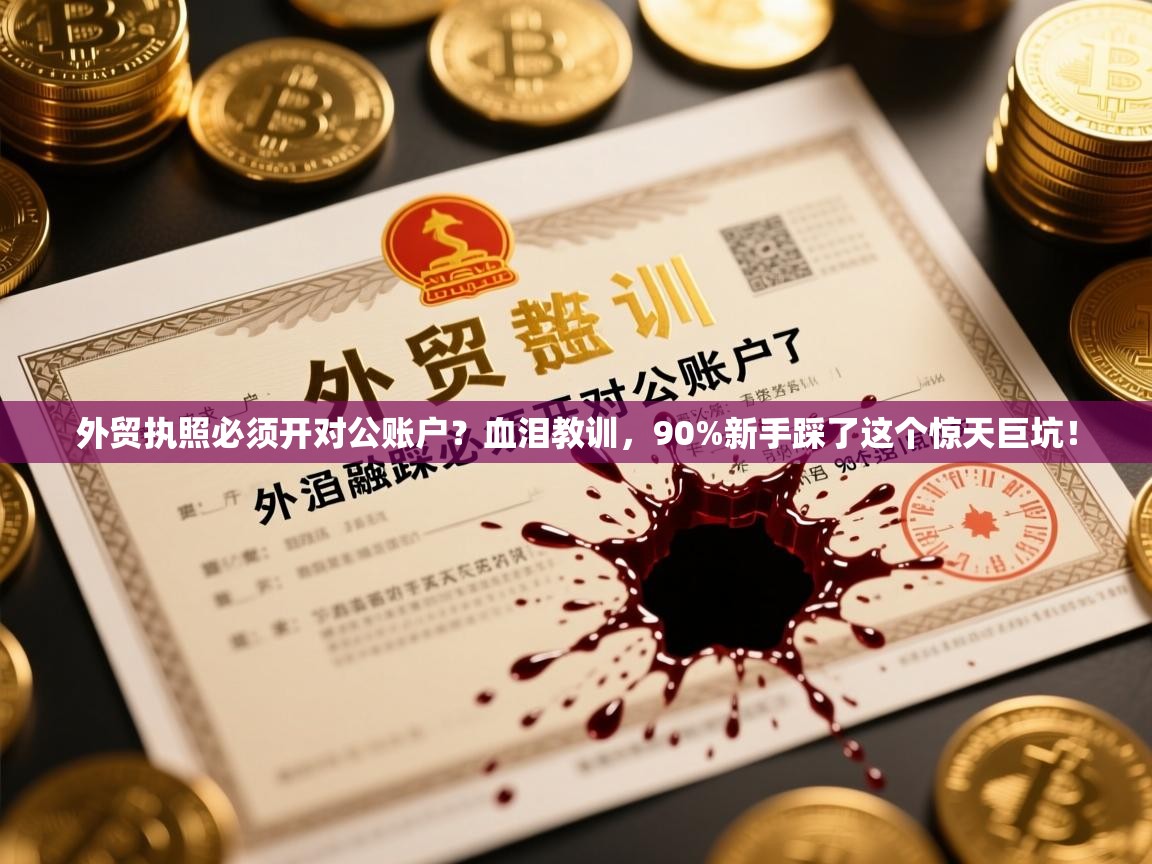 外贸执照必须开对公账户？血泪教训，90%新手踩了这个惊天巨坑！