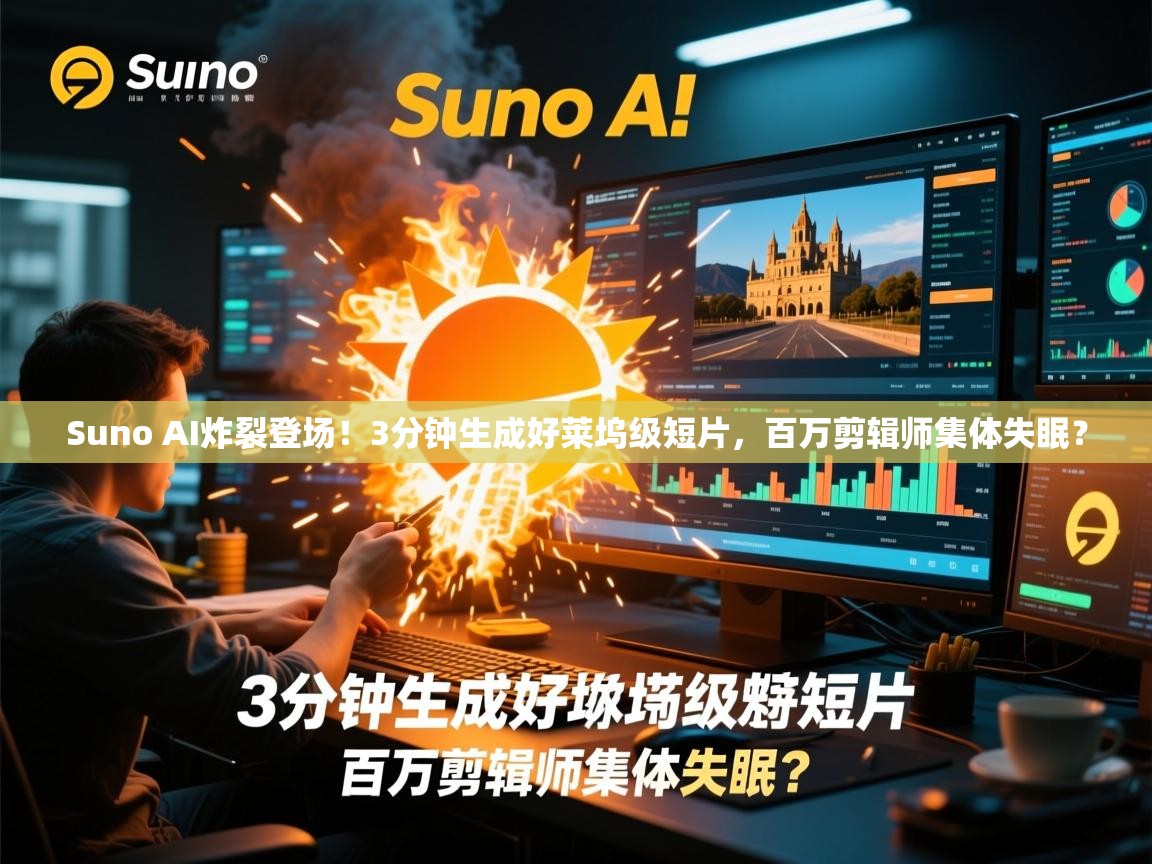Suno AI炸裂登场！3分钟生成好莱坞级短片，百万剪辑师集体失眠？