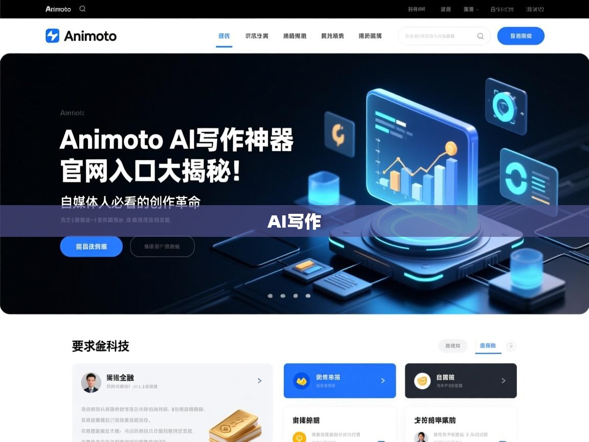 Animoto AI写作神器官网入口大揭秘！自媒体人必看的创作革命