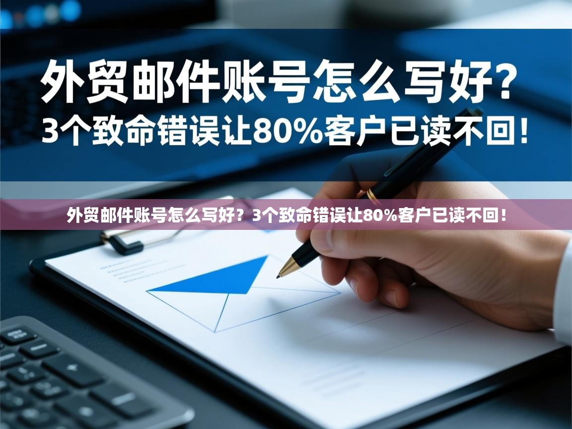 外贸邮件账号怎么写好？3个致命错误让80%客户已读不回！