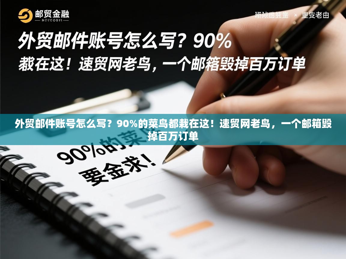 外贸邮件账号怎么写？90%的菜鸟都栽在这！速贸网老鸟，一个邮箱毁掉百万订单