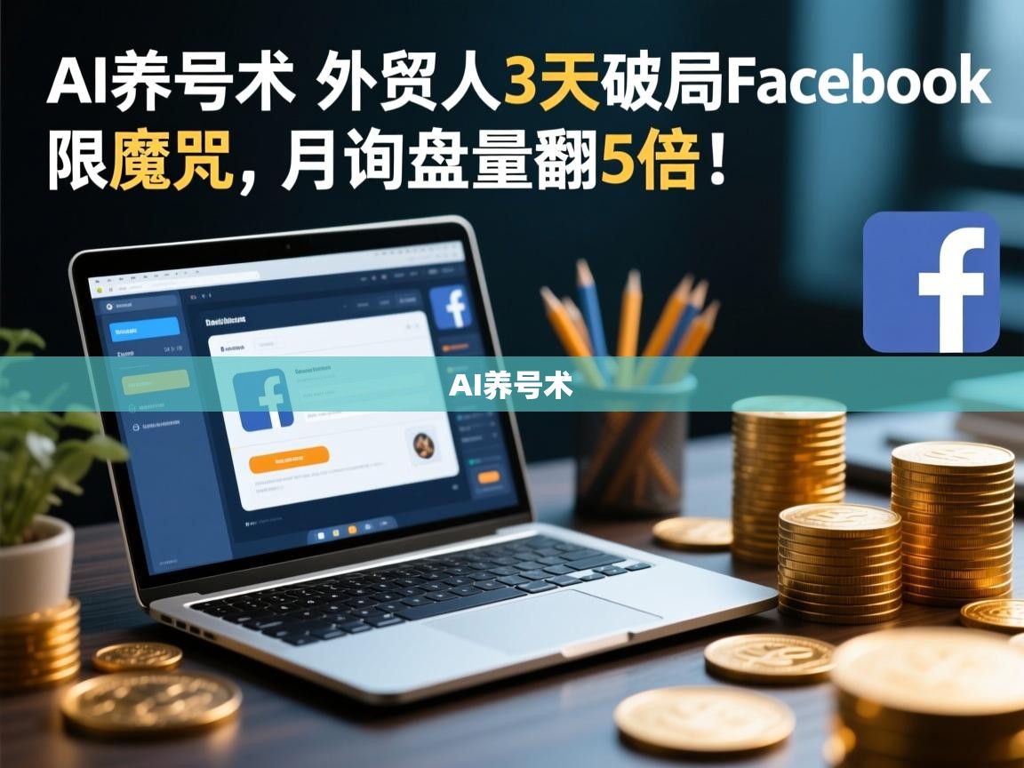 AI养号术，外贸人3天破局Facebook限流魔咒，月询盘量翻5倍！