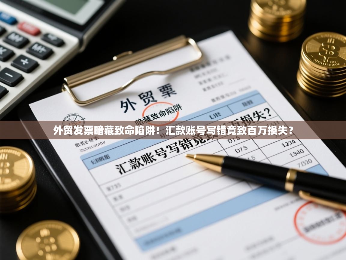 外贸发票暗藏致命陷阱！汇款账号写错竟致百万损失？