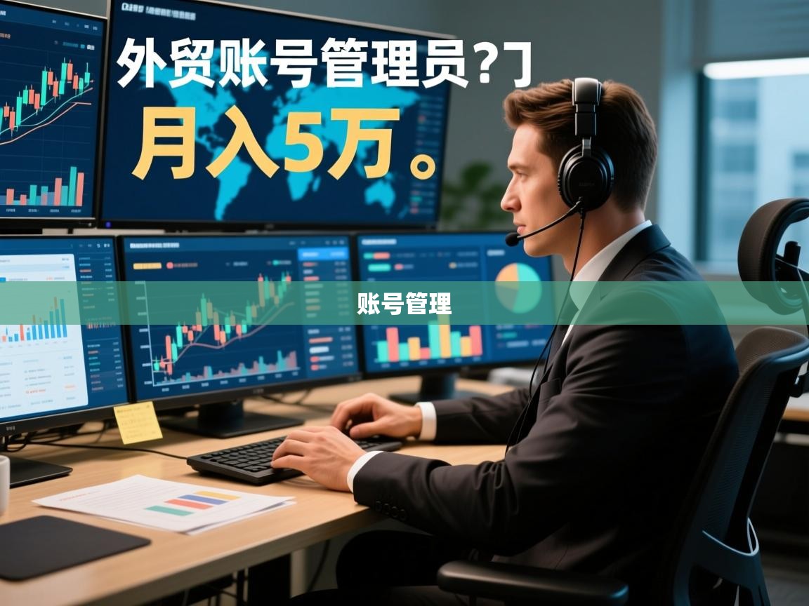 外贸账号管理员，月入5万的数字守门人如何操盘全球生意？